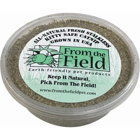 From the Field Stalkless Organic Catnip - 2oz Tub